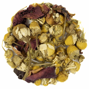 Chamomile and Rose Petal Herbal Tea